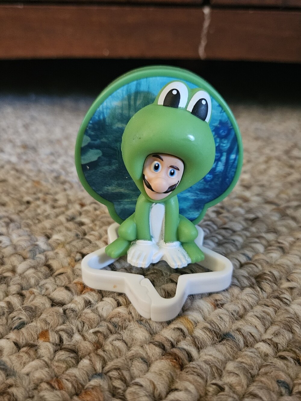 McDonalds The Super Mario Galaxy Movie Frog Luigi